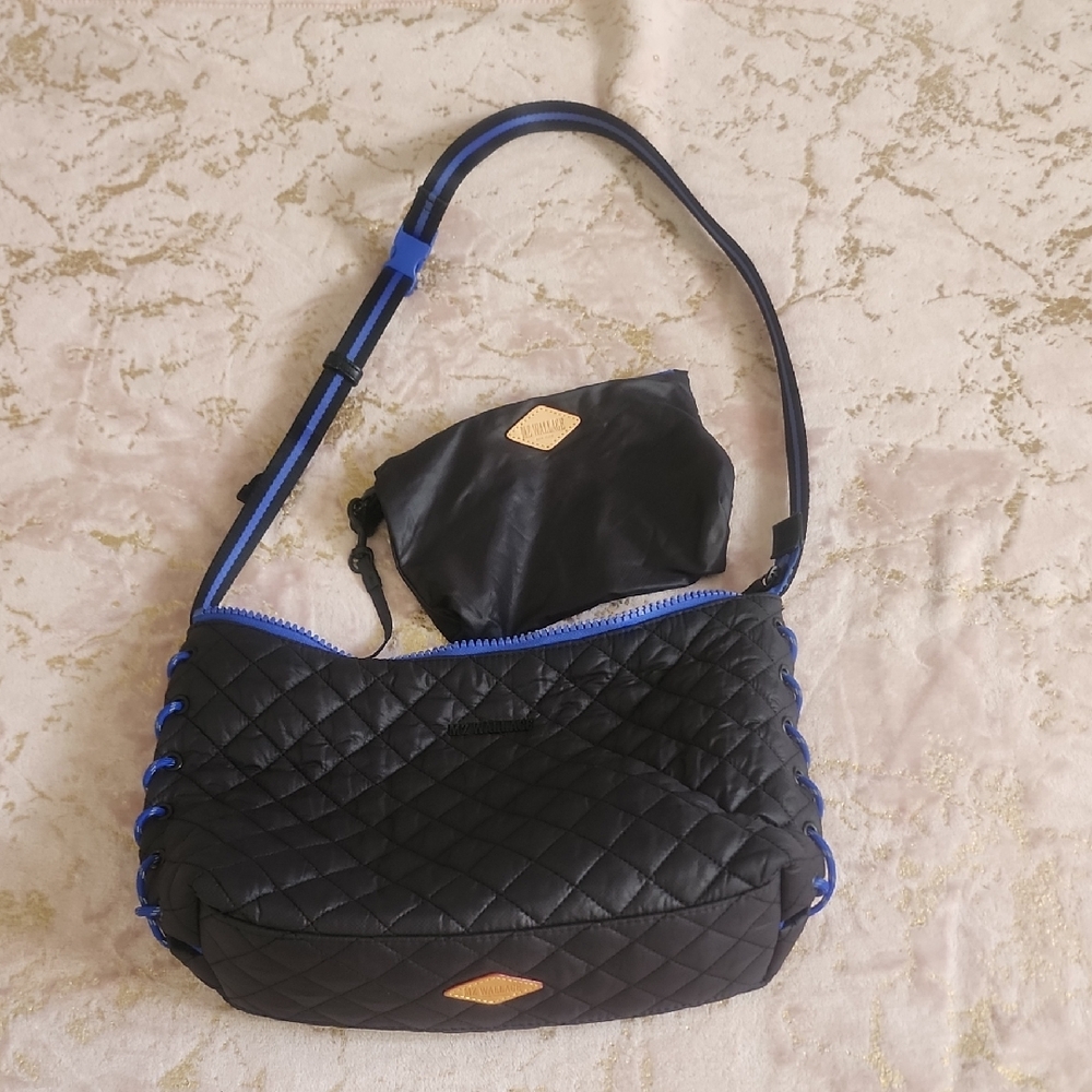MZ WALLACE | Black and Blue Bag